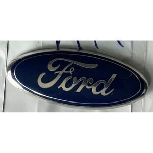 Ford Oval Emblem Blue Silver Script Logo Badge Nameplate Replacement Part